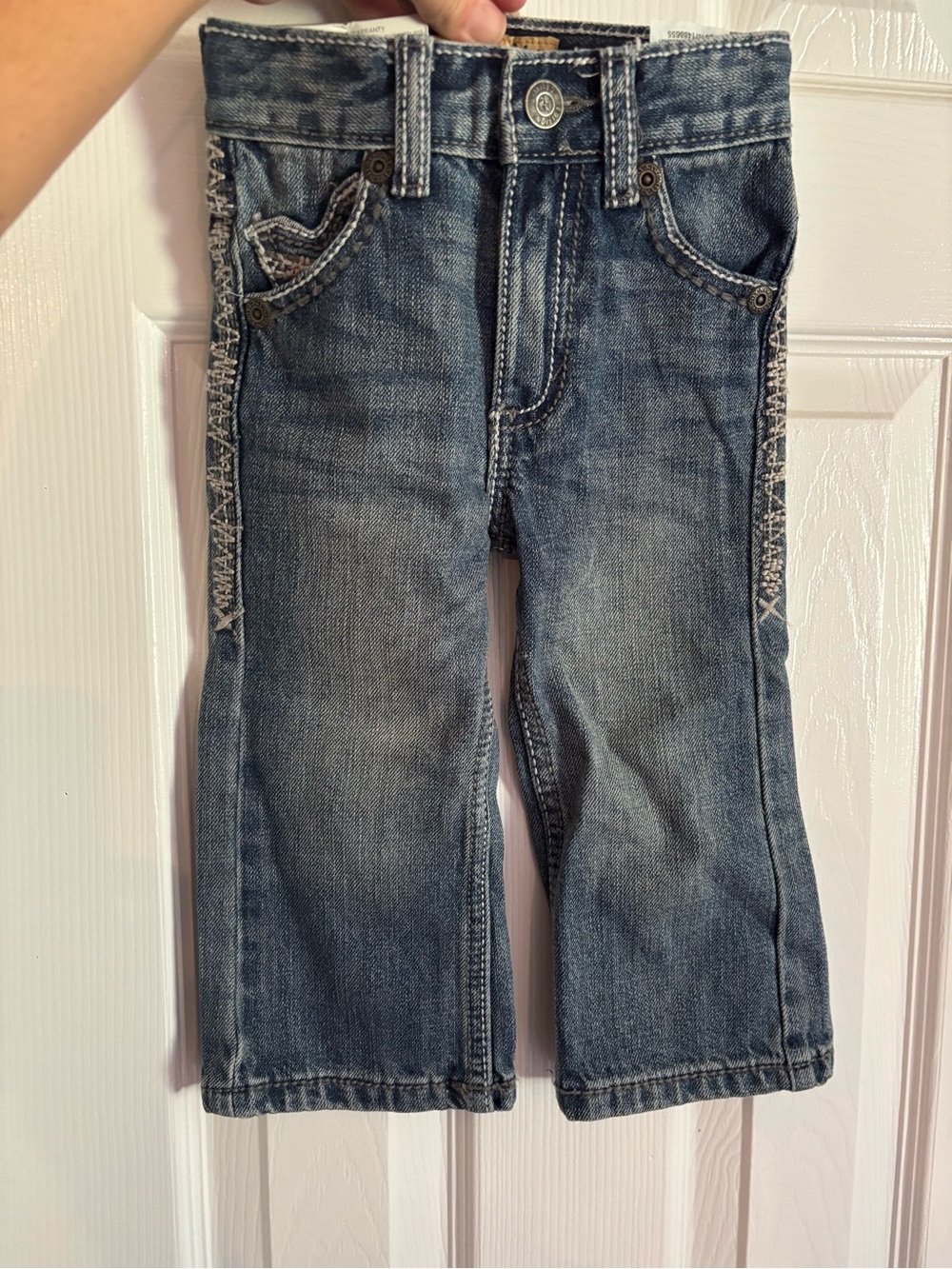Wrangler Kids Blue Washed Denim Jeans